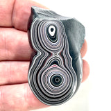 DVH Genuine Michigan Fordite Specimen Polished Face Rough MOPAR (6075)