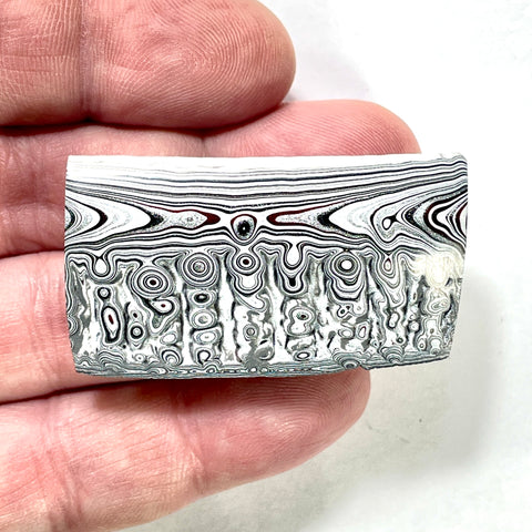 DVH Genuine Michigan Fordite Specimen Polished Face Rough MOPAR (6076)