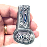DVH Genuine Michigan Fordite Specimen Polished Face Rough MOPAR (6080)