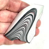 DVH Genuine Michigan Fordite Specimen Polished Face Rough MOPAR (6249)