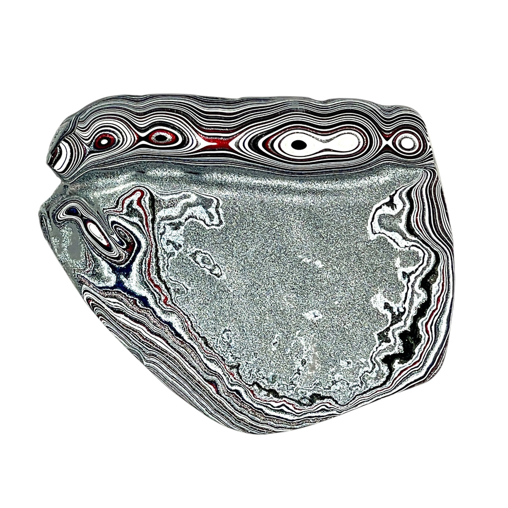 DVH Genuine Michigan Fordite Specimen Polished Face Rough MOPAR (6251) - DVHdesigns