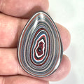 DVH Fordite Cabochon Genuine Ford Mustang Michigan 36x25x4mm  (6652)