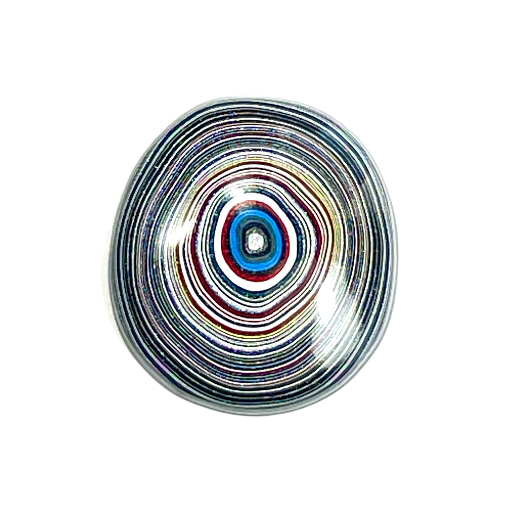 DVH Genuine Ford Mstng Fordite Cabochon Michigan 21x23x5mm (6736)