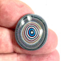 DVH Genuine Ford Mstng Fordite Cabochon Michigan 21x23x5mm (6736)