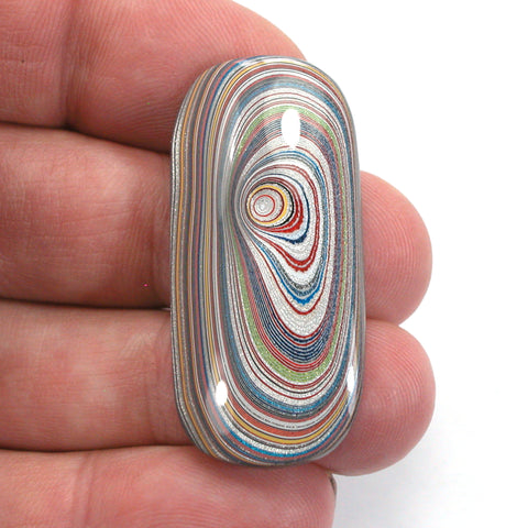 DVH Ford Focus C-Max Fordite Lustre Cabochon Michigan Assembly 42x20x6mm (5644)