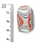 DVH Ford Focus C-Max Fordite Lustre Cabochon Michigan Assembly 30x20x6mm (5647)