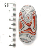 DVH Ford Focus C-Max Fordite Lustre Cabochon Michigan Assembly 44x21x6mm (5648)