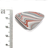 DVH Ford Focus C-Max Fordite Lustre Cabochon Michigan Assembly 33x21x5mm (5649)