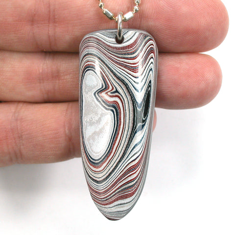 DVH Ford Focus C-MAX Fordite Pendant Michigan Assembly 54x22x3mm (5672)