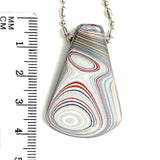DVH Ford Focus C-MAX Fordite Bead Pendant Michigan Assembly 39x26x8mm (5872)