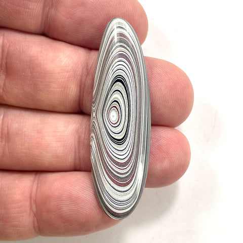 DVH Ford Focus C-MAX Fordite Cabocohon Cab Michigan Assembly 49x15x5mm (5926)