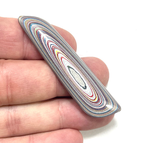 DVH Ford Focus C-MAX Fordite Cabocohon Cab Michigan Assembly 63x15x4mm (5931)