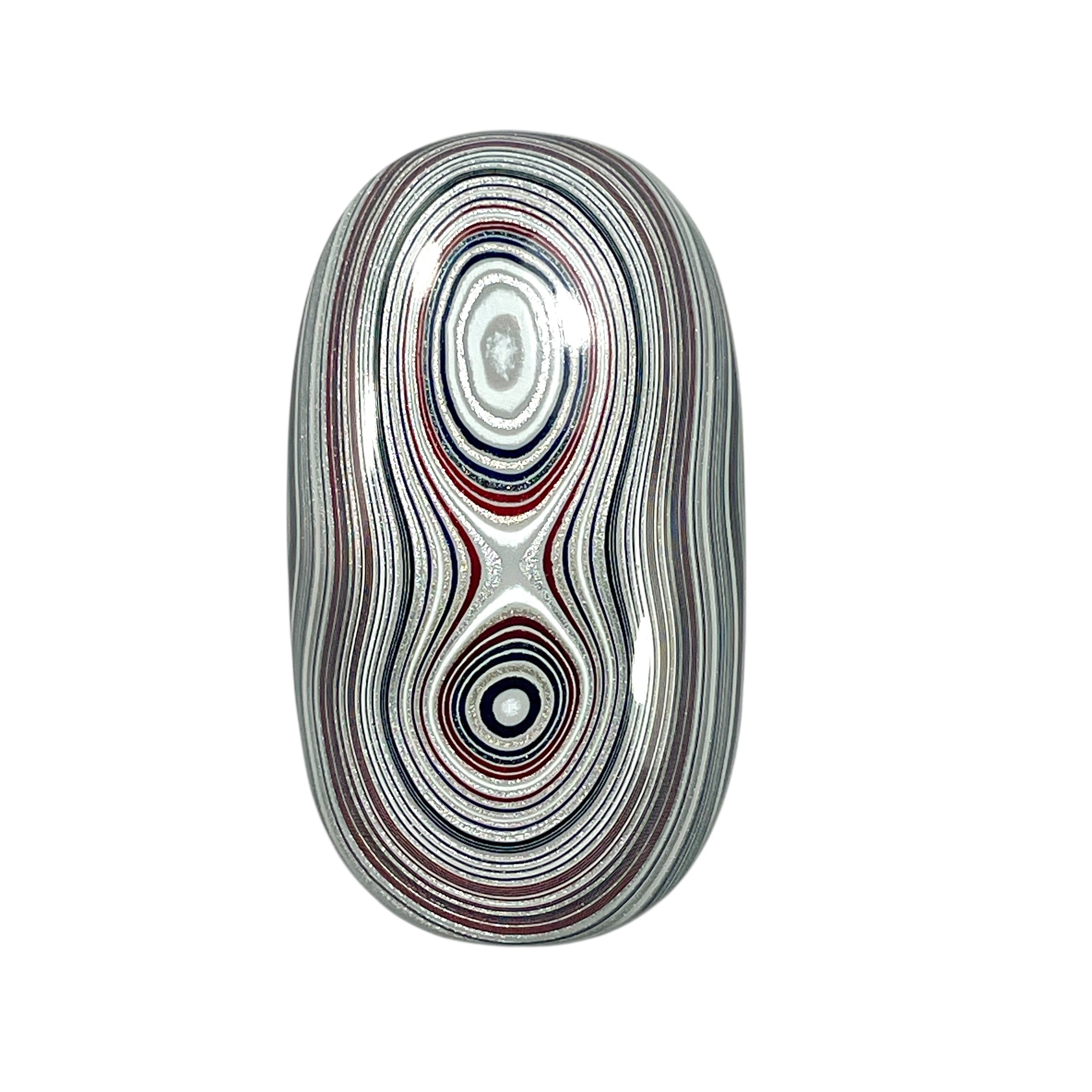 DVH Ford Focus C-MAX Fordite Cabocohon Cab Michigan Assembly 45x25x7mm (5933) - DVHdesigns