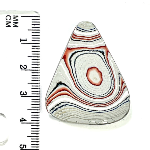 DVH Ford Focus C-MAX Fordite Cabocohon Cab Michigan Assembly 38x31x5mm (5951)