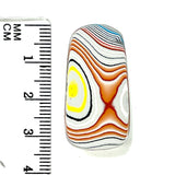 DVH Ford Focus C-MAX Fordite Cabocohon Cab Michigan Assembly 33x17x5mm (5952)