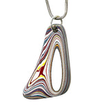 DVH Ford Focus C-MAX Fordite Pendant Cab Michigan Assembly 45x29x5mm (5953)
