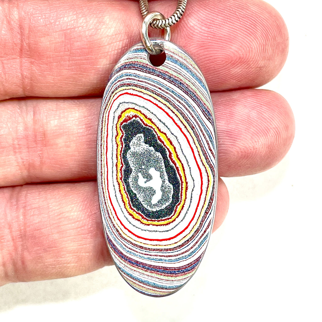 DVH Ford Focus C-MAX Fordite Pendant Michigan Assembly (6015)