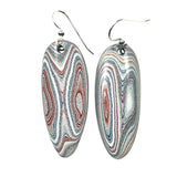 DVH Ford Focus C-MAX Fordite Earrings Michigan Assembly 45x18x5mm (6024)