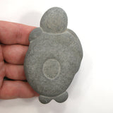 DVH Big Fairy Stone Concretion Turtle Goddess Rock 103x59x12mm (5472)