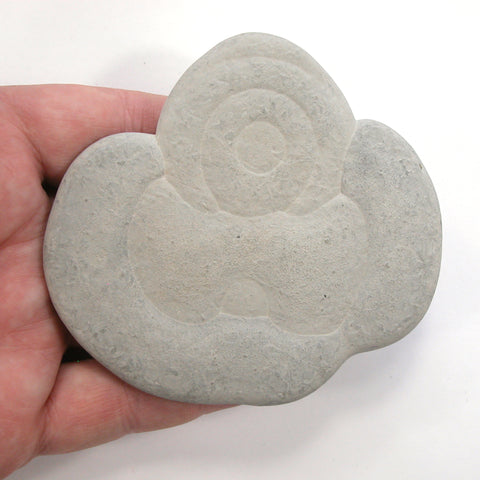 DVH Big Fairy Stone Concretion Goddess Rock Quebec  85x91x13mm (5473)
