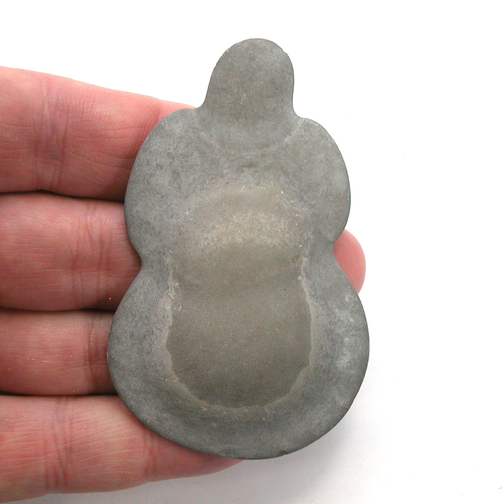 DVH Big Fairy Stone Angel Concretion Goddess Rock Quebec 78x48x12mm (5485)