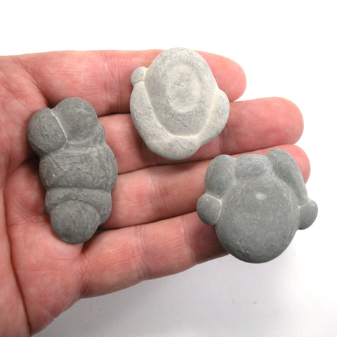 DVH 3 Fairy Stone Concretions Goddess Rocks Quebec (5496)