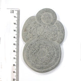 DVH Snowman Angel Fairy Stone Concretion Goddess Rock 92x60x10mm (5518)