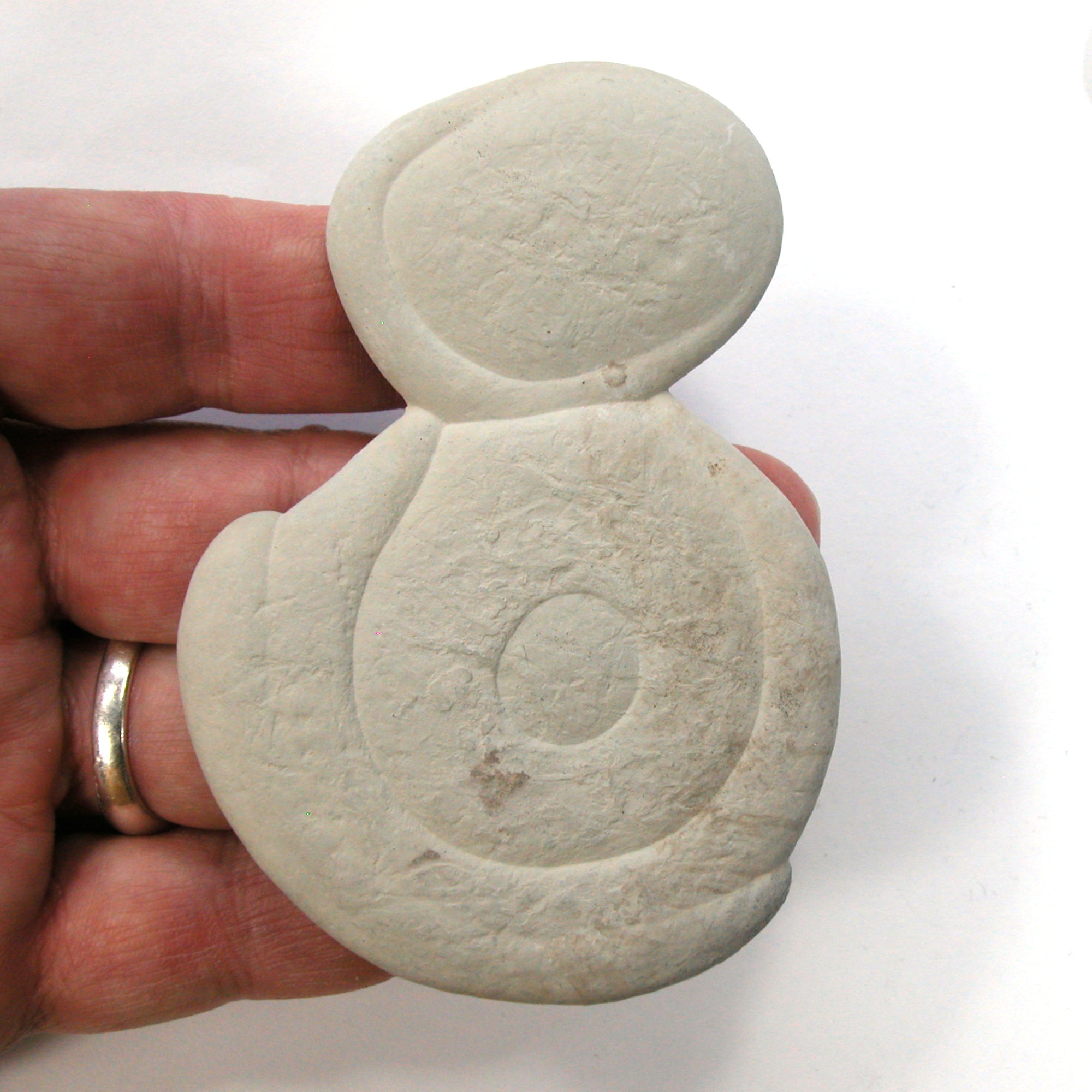 DVH Fairy Stone Concretion Goddess Rock 92x65x8mm (5538) - DVHdesigns