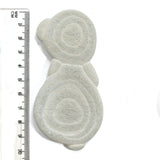 DVH Fairy Stone Concretion Snowman Goddess Rock 98x53x9mm (5539)