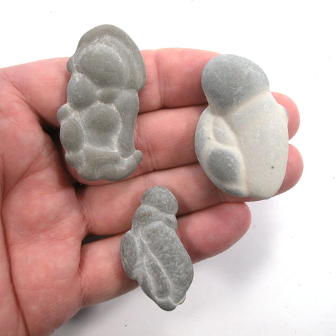 DVH 3 Fairy Stone Concretions Goddess Rocks Quebec (5545)