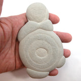 DVH Goddess Fairy Stone Concretion Rock Quebec 132x72x14mm (5574)