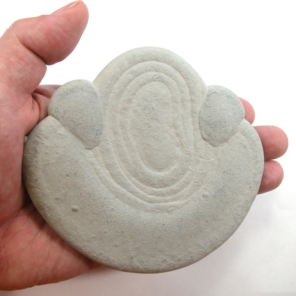 DVH Goddess Fairy Stone Concretion Rock Quebec 120x109x15mm (5576)