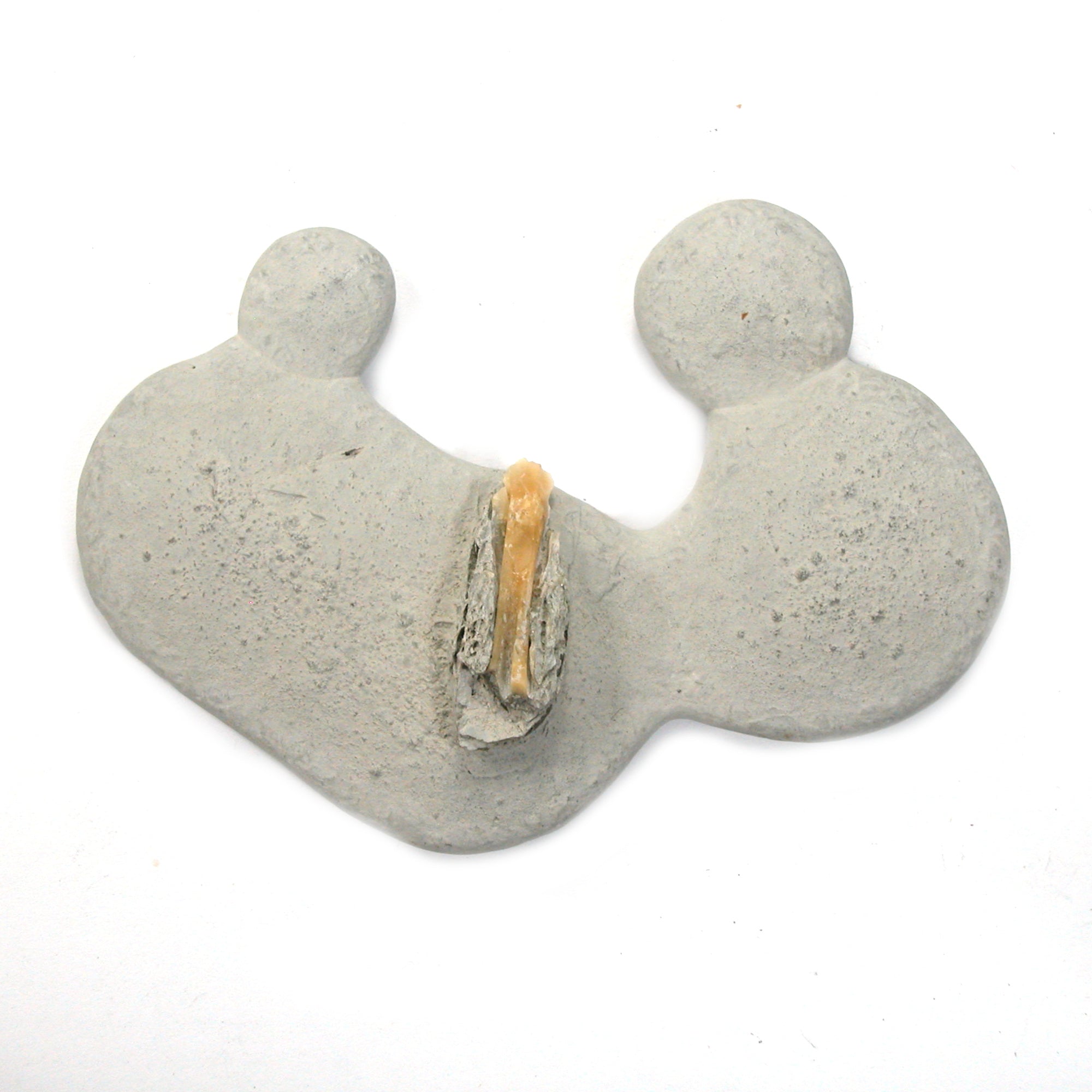 DVH Fairy Stone Concretion Nativity Fossil Grass Jesus 95x69x18mm (5759) - DVHdesigns