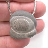 DVH Fairy Stone Concretion Eyeball Bead Goddess Eye Natural (5808)