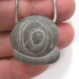 DVH Fairy Stone Concretion Eyeball Bead Goddess Eye Natural (5808)