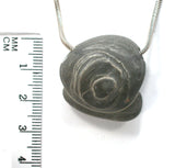 DVH Fairy Stone Concretion Eyeball Bead Goddess Eye Natural (5808)