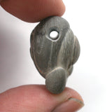 DVH Fairy Stone Concretion Eyeball Bead Goddess Eye Natural (5808)