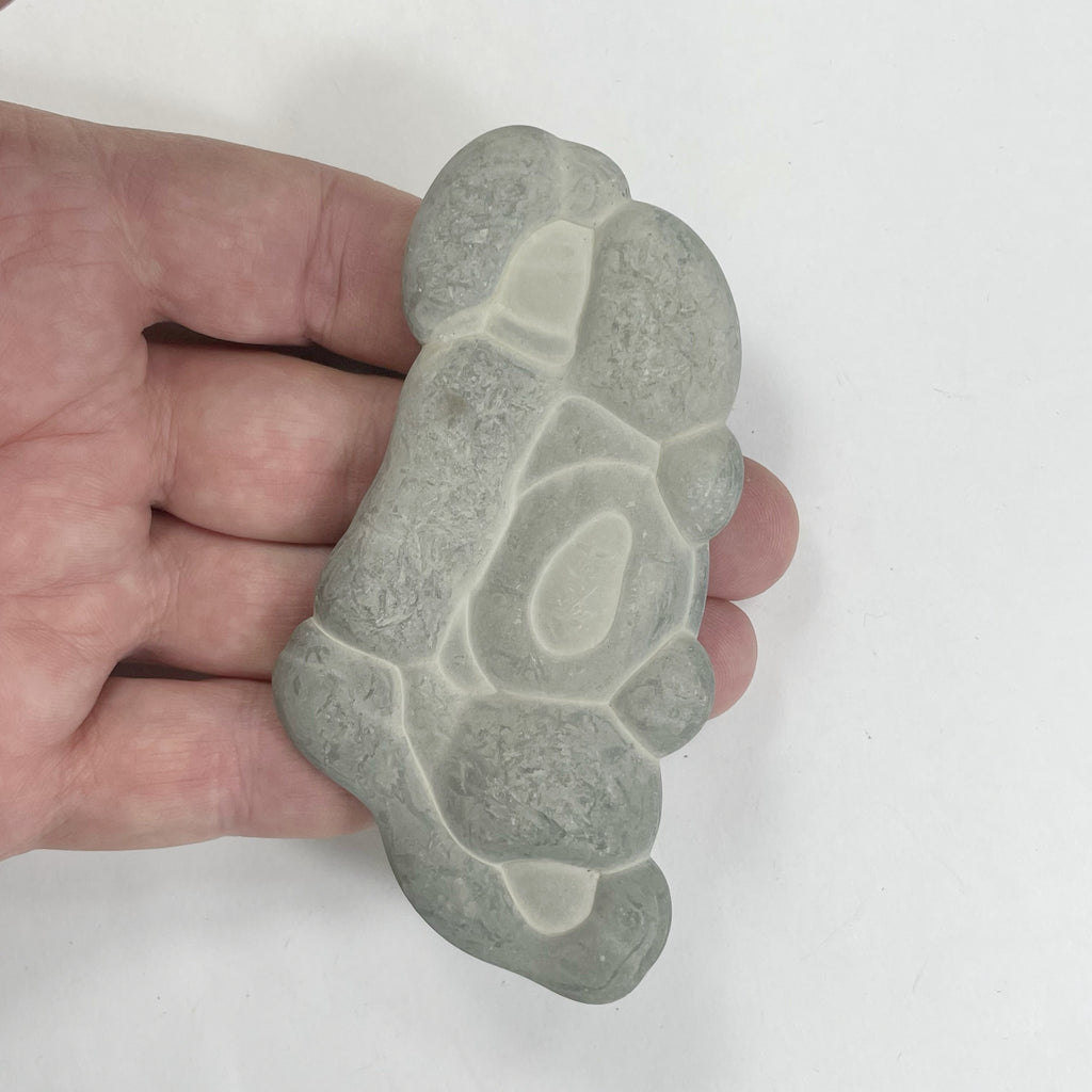 DVH Fairy Stone Goddess Rock Natural Concretion Quebec 98x46x14mm (5856)