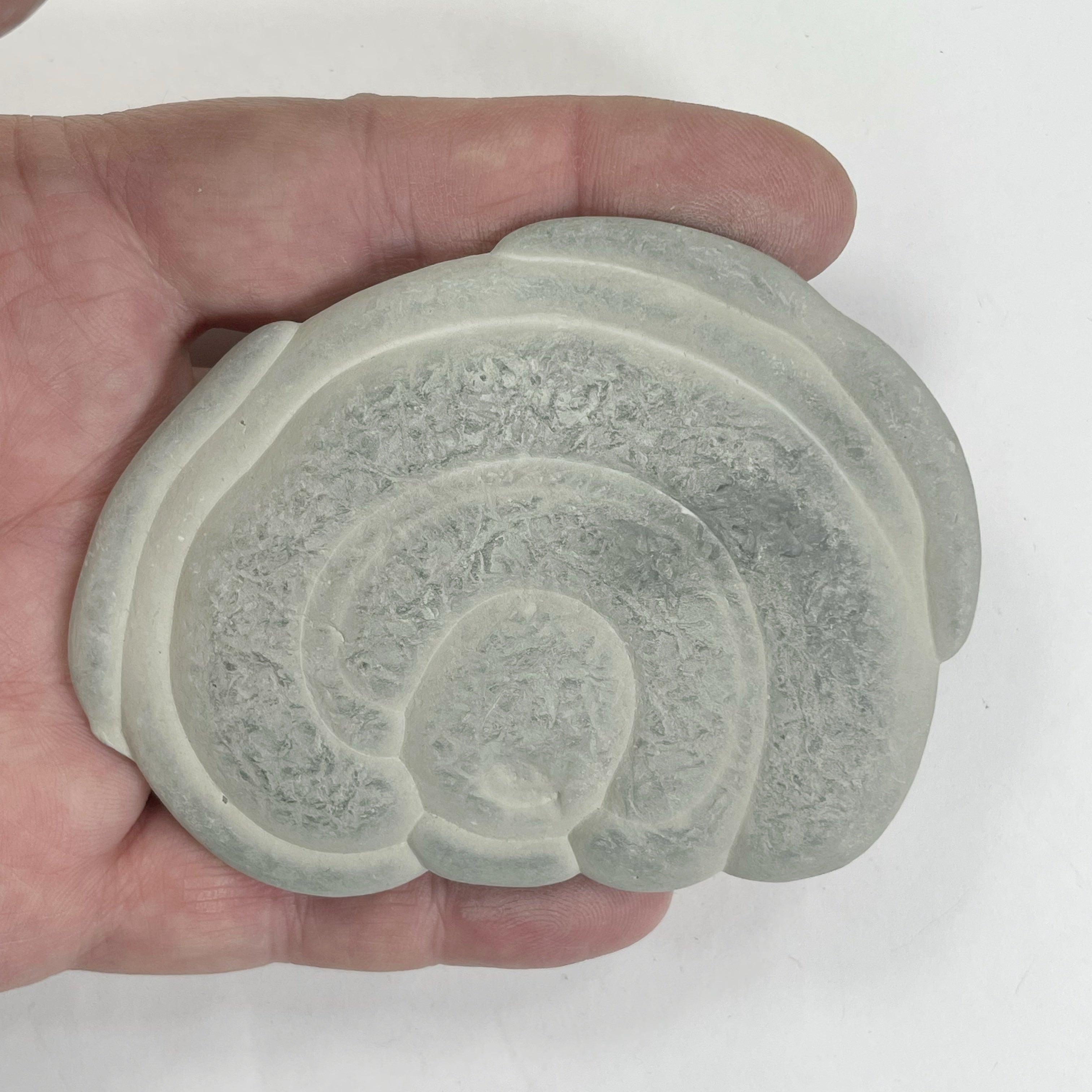 DVH Fairy Stone Goddess Rock Natural Concretion Quebec Rainbow 92x66x12mm (5859) - DVHdesigns