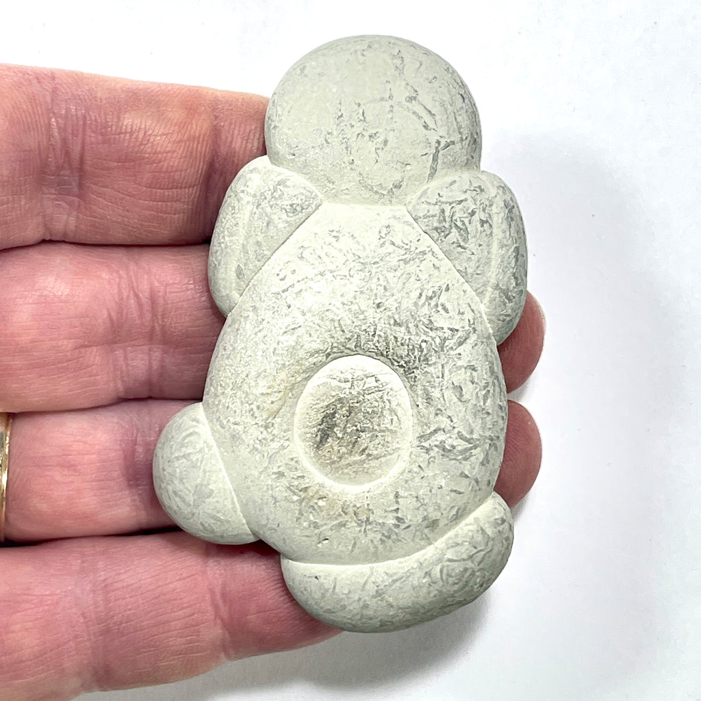 DVH Fairy Stone Goddess Rock Natural Concretion Quebec 73x40x10mm (6274)