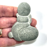 DVH Mermaid Fairy Stone Goddess Rock Natural Concretion Quebec 73x50x10mm (6275) - DVHdesigns