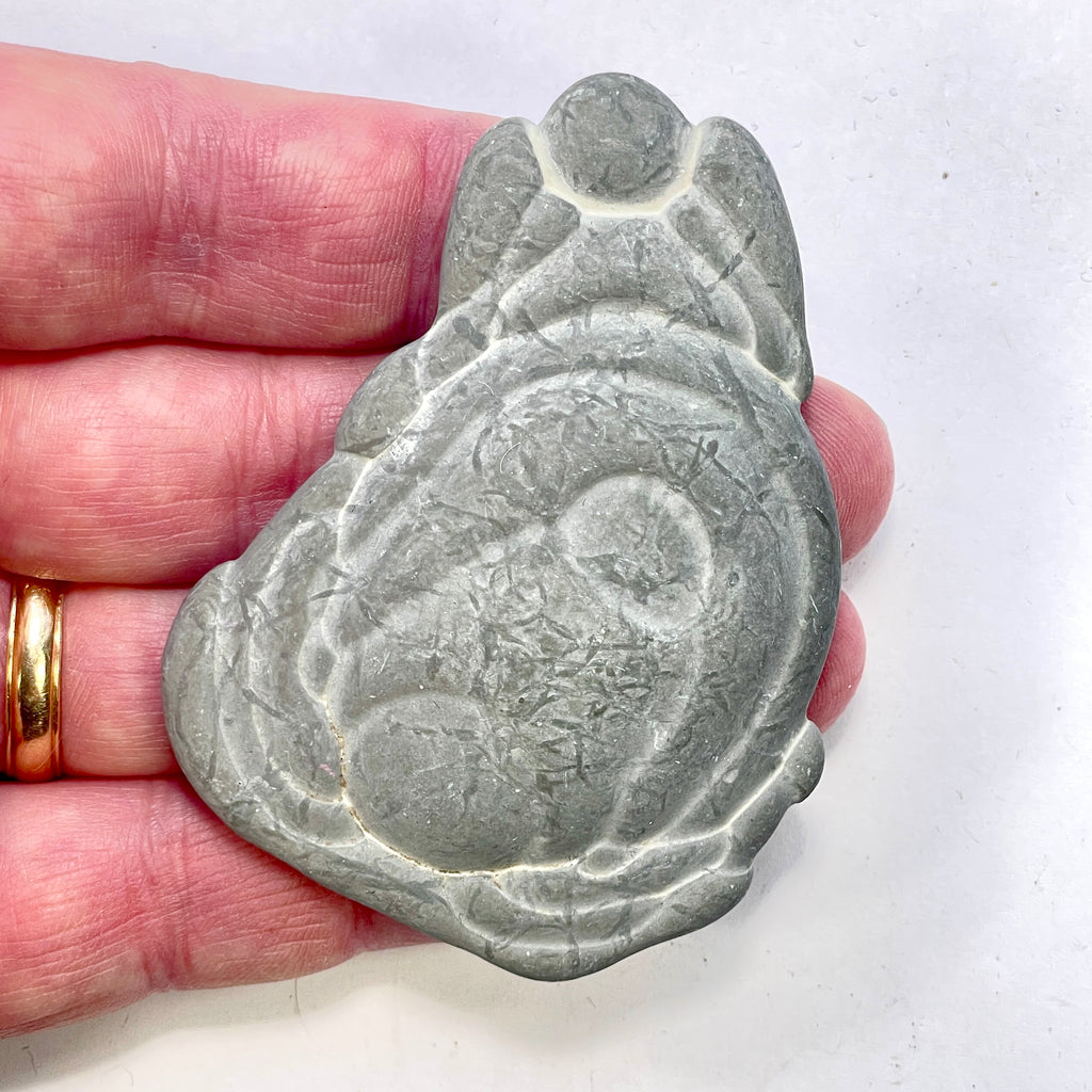 DVH Fairy Stone Goddess Rock Angel over Crib Natural Concretion 73x43x10mm (6329) - DVHdesigns