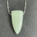 DVH Blue Kryptonite Glow in the Dark Shield Bead Strontium Aluminate 40x20x12mm (5869)