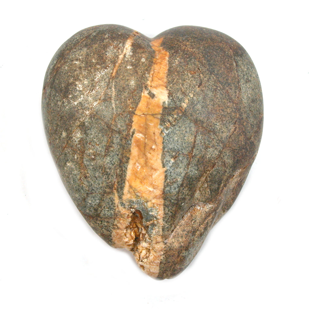 DVH Wolf Creek Radical Faerie Healed Heart Shark Palm Stone 66x56x24 (5338) - DVHdesigns