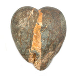 DVH Wolf Creek Radical Faerie Healed Heart Shark Palm Stone 66x56x24 (5338)
