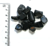 DVH 10g Genuine Whitby Jet Fossil Fuel Jewels for Trans Pride & Power (5248)