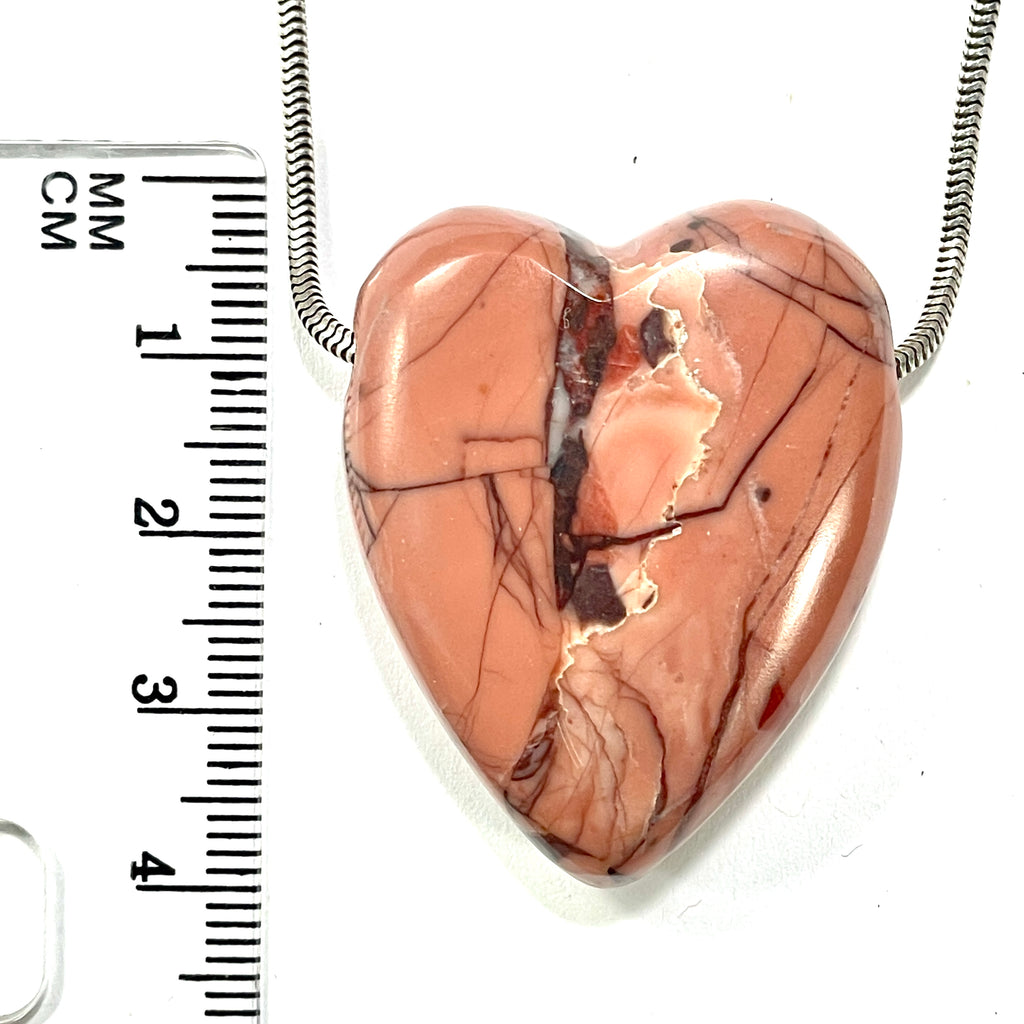 DVH Kona Dolomite Michigan Healed Broken Heart Bead Stromatolite 38x32x12mm (6273) - DVHdesigns