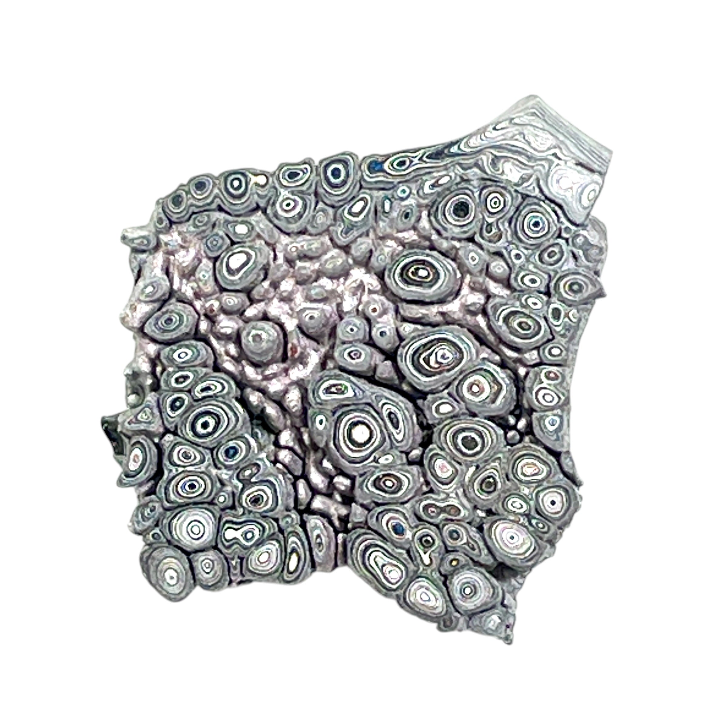 DVH Ford F150 Dragon Scale Fordite Specimen Polished Face KC Assembly (6809)