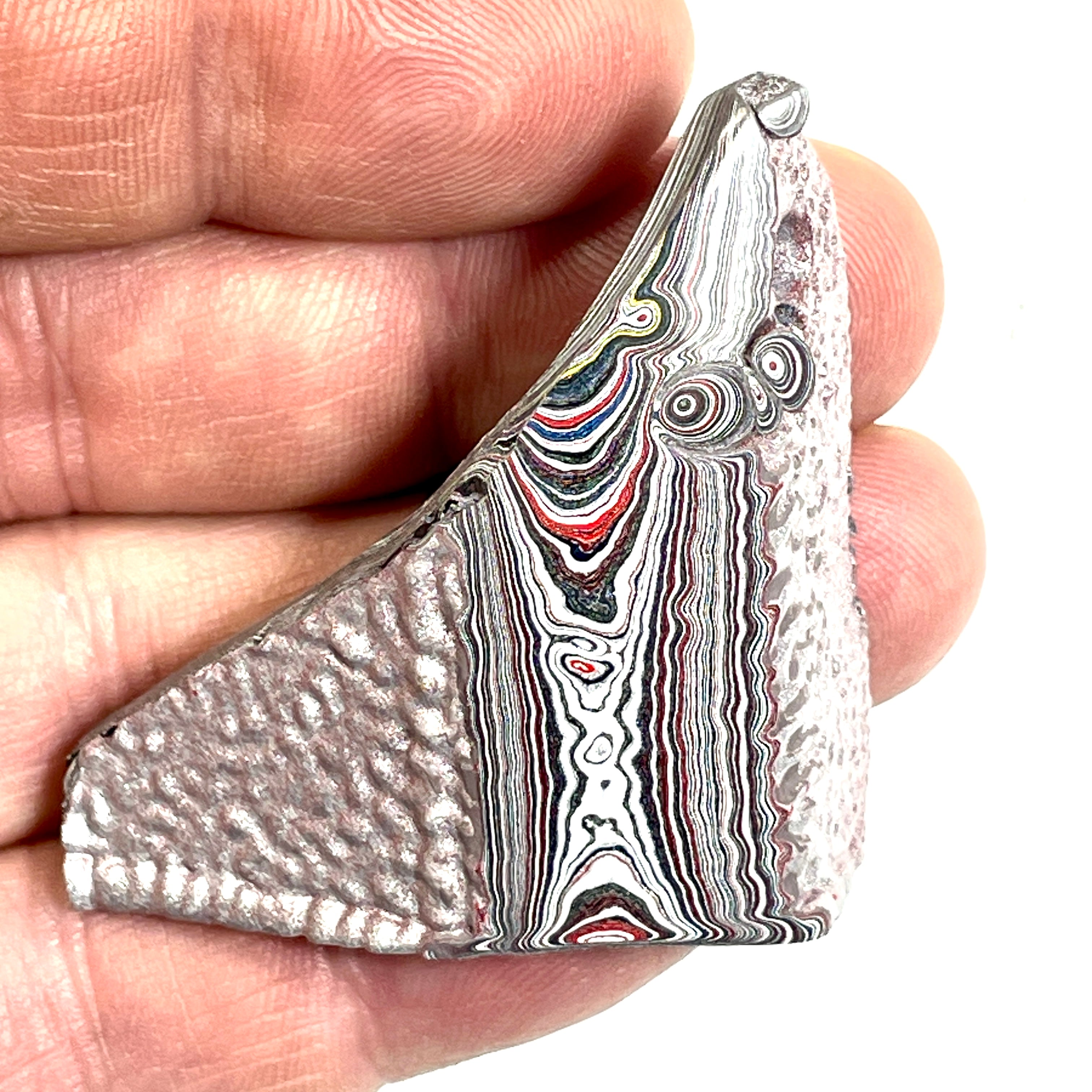 DVH Ford F150 Dragon Scale Fordite Specimen Polished Face KC Assembly (6814)