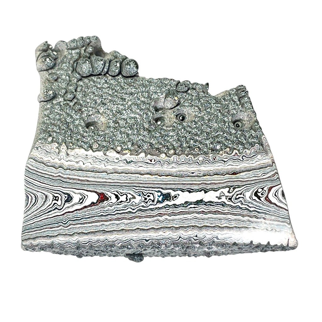 DVH Ford F150 Dragon Scale Fordite Specimen Polished Face KC Assembly (6819)